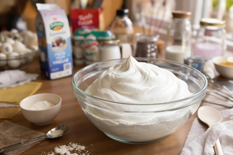 Comment rattraper une meringue trop liquide facilement