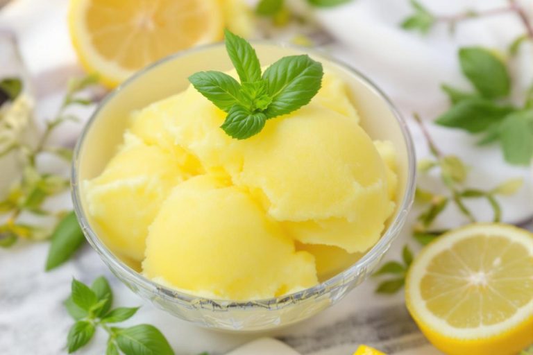 Découvrir le sorbet citron basilic novascope