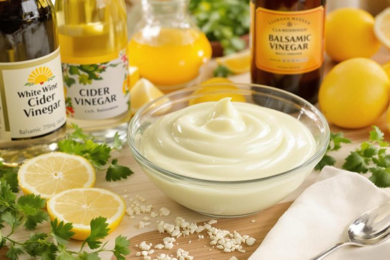 Quelle vinaigre pour mayonnaise : le guide essentiel