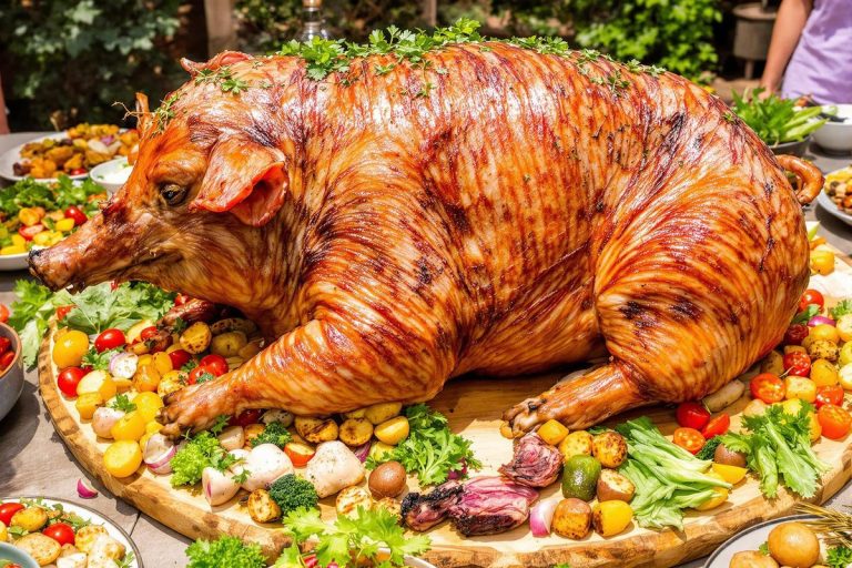 temps de cuisson cochon de lait 20 kg