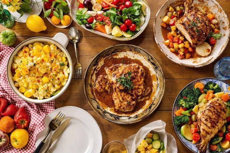 10 idées de recette pour votre repas du dimanche midi