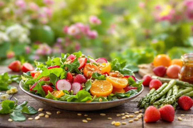 C'est le printemps ! Fêtez les beaux jours avec cette salade gourmande