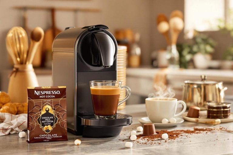 Cette enseigne lance la première capsule de chocolat chaud 100% compatible avec la machine à café Nespresso