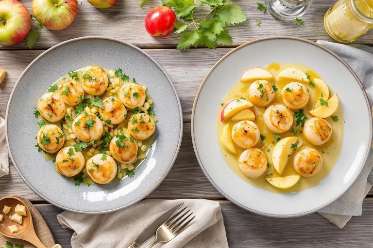 Coquille Saint-Jacques normande ou bretonne : le duel