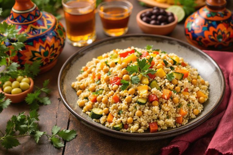 Découvrez une nouvelle saveur : éveillez vos papilles avec notre couscous aux légumes !