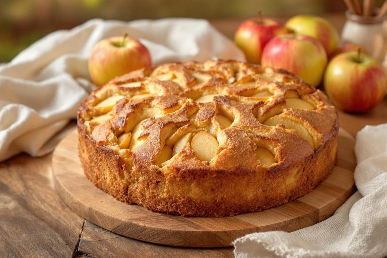 Mon gâteau aux pommes de référence, j'ai partagé la recette à toute ma famille, c'est un régal