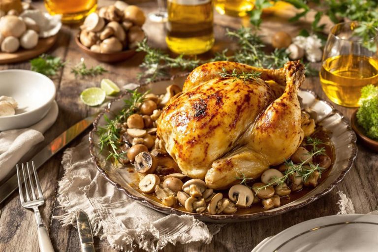 Peut-on faire un poulet au vin jaune la veille ?
