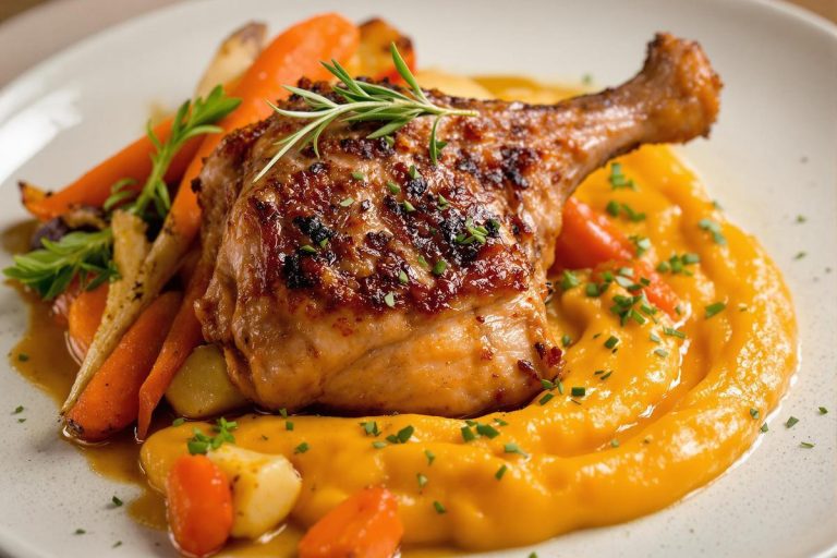 quels légumes pour accompagner des cuisses de canard confites