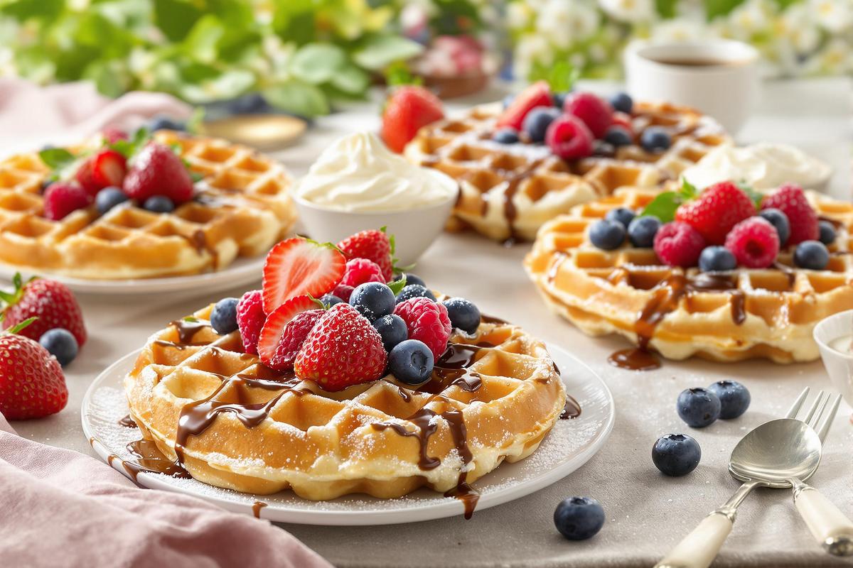 10 recettes de pâte à gaufre inratables pour des goûters ultra gourmands