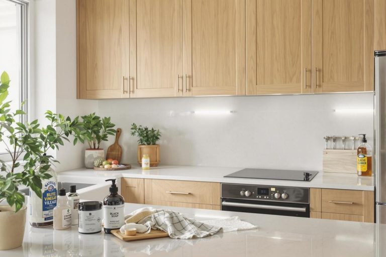 Dites adieu à vos placards de cuisine plein de graisses, voici l'astuce magique pour nettoyer vos portes sans efforts