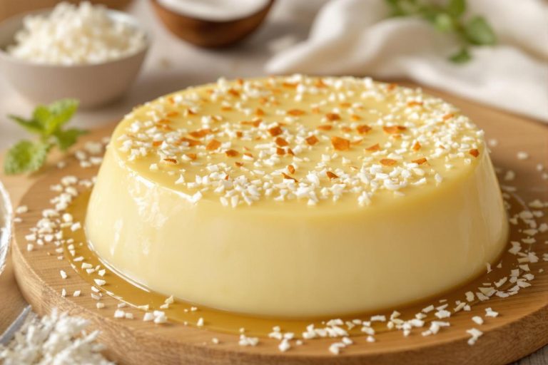Flan à la coco sans sucre ajouté : la recette light à tester absolument