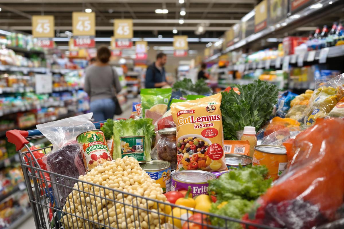 Inflation : voici les aliments que mangent de moins en moins les Français selon cette étude