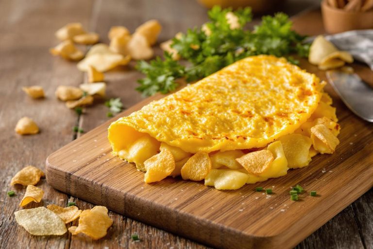 L'omelette aux chips du chef étoilé Éric Frechon : Ma recette super simple, super rapide et super bonne
