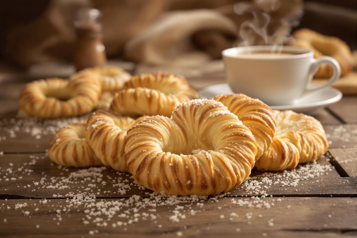 2 ingrédients du placard et 5 minutes, c'est tout ce qu'il vous faudra pour faire ces palmiers au sucre maison