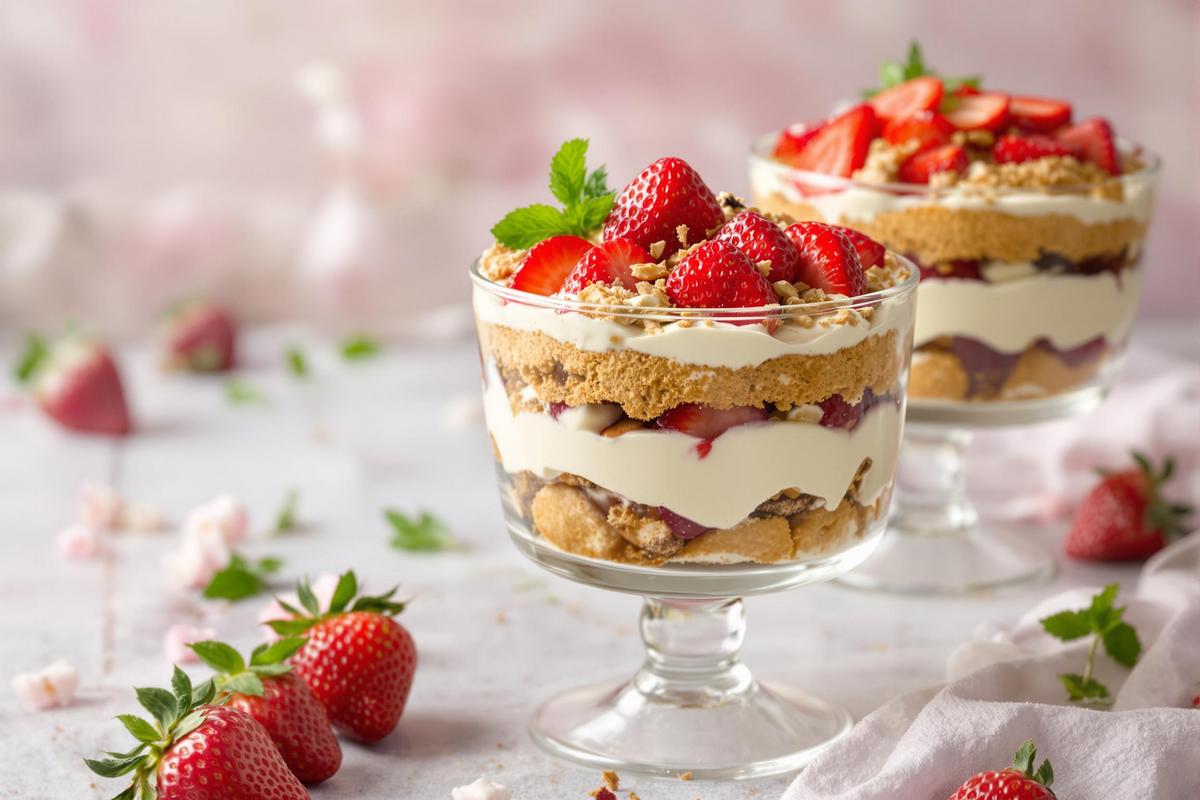 Recette tiramisu aux fraises de Yotam Ottolenghi